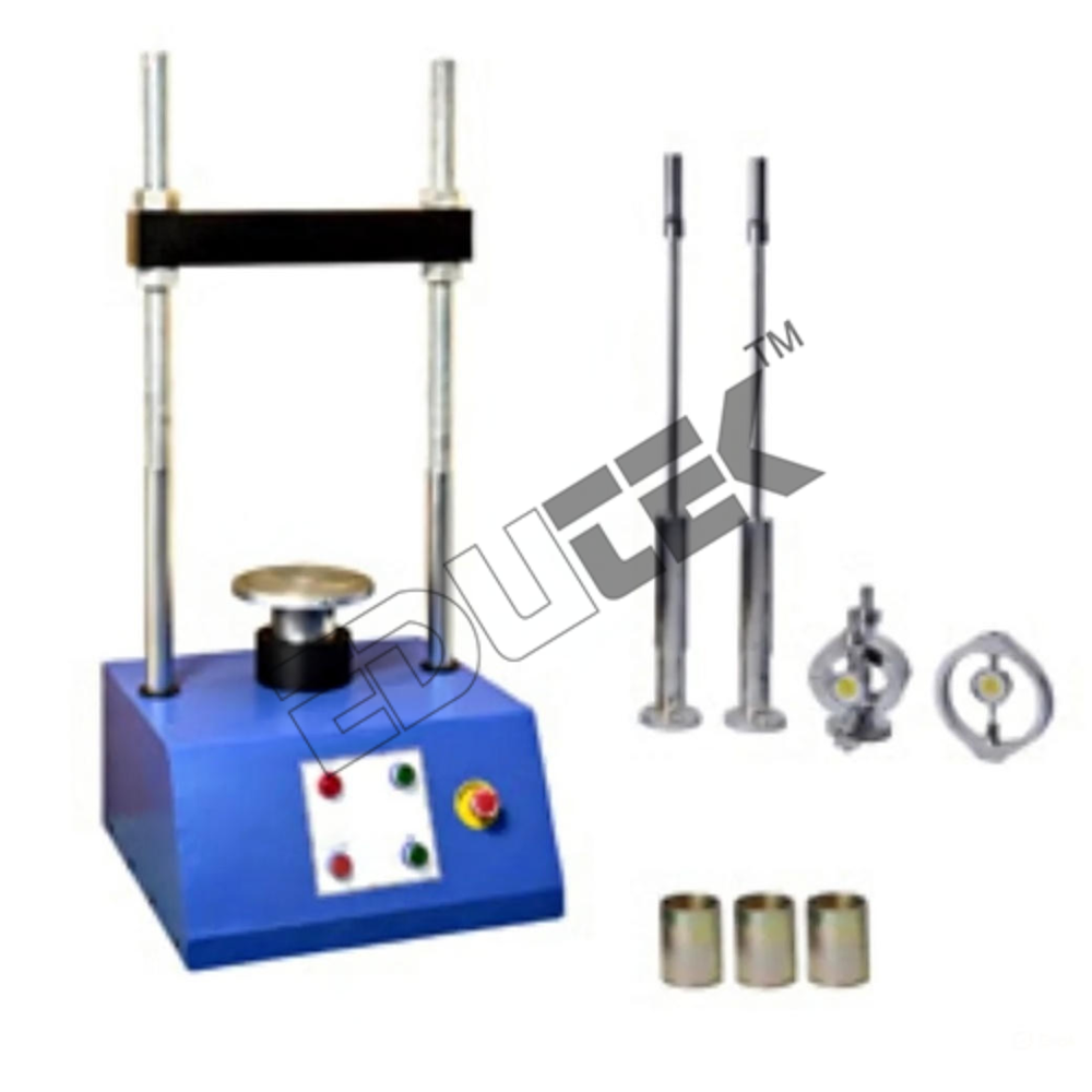 Marshall Stability Test Apparatus - Steel, Variable Dimensions | 50kN Capacity, 50.8mm/min Rate of Travel, 230V A.C. Supply, Safety Cut-off Switch