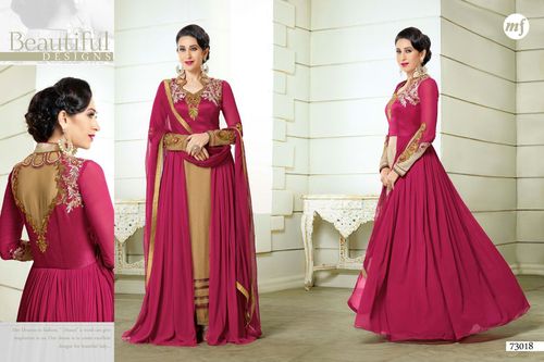 Rani Georgette Anarkali Dress