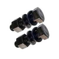 Hsfg Bolts Nuts And Washers - Carbon Steel, 16-36 Millimeter Diameter, Hot Dip Galvanised Finish | Industrial Grade For Aerospace, Defence & Industrial Use