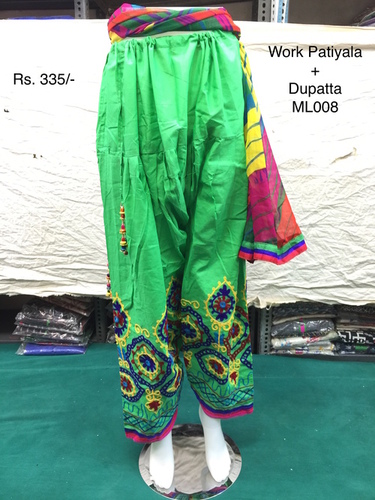 Work Patiyala Dupatta