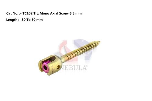 TIT MONO AXIAL SCREW 5.5 mm