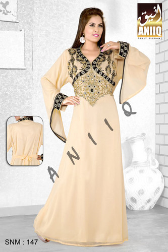 Embroidered Muslim Wedding Kaftan