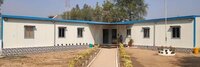 Prefabricated Labour Colony - Color: White Blue
