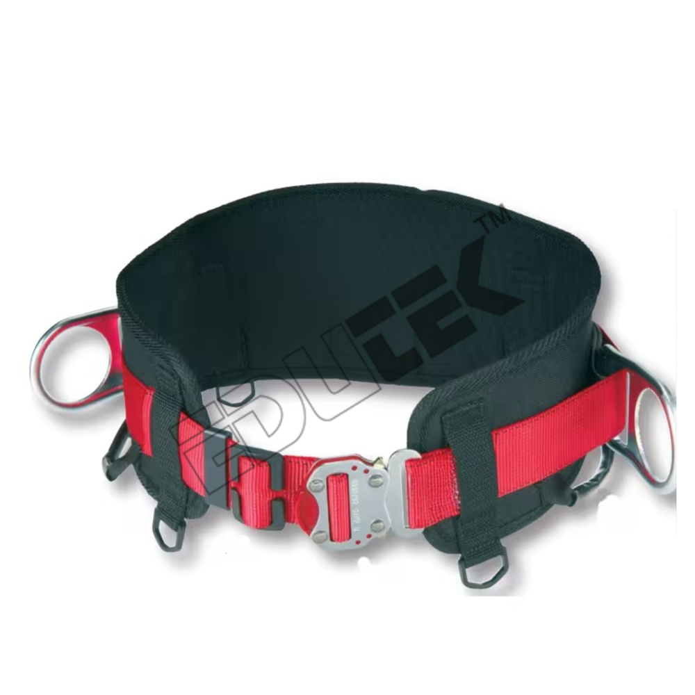 Work Positioning Belts - Durable Polyester, Adjustable Design | Enhanced Stability, Comfort Padding, Safety Standards