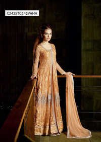 Poly Net Anarkali Suits