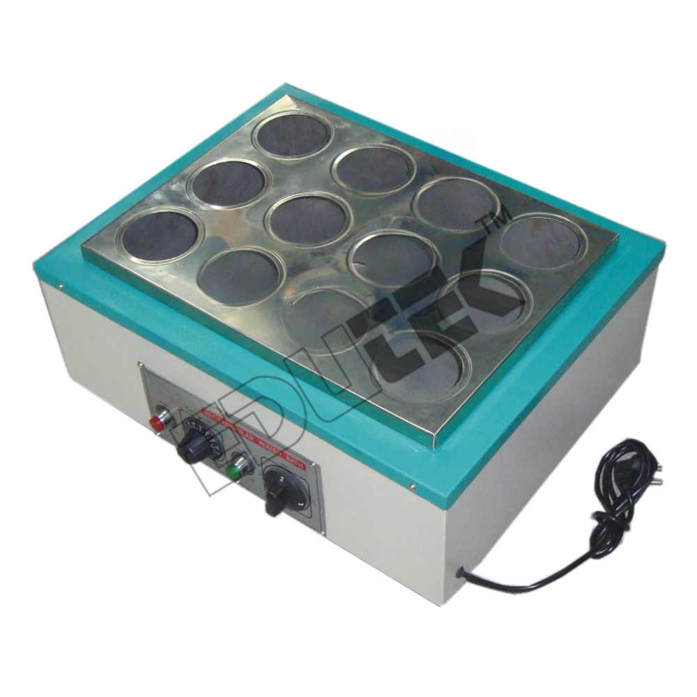 Rectangular Water Bath ETS-51 - Stainless Steel Chamber 300x250mm, 300x300mm, 405x300mm | Green, 40-100°C Temp Range, Thermostatic Control, 220V AC