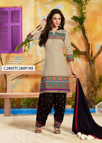 Cotton Straight Suit