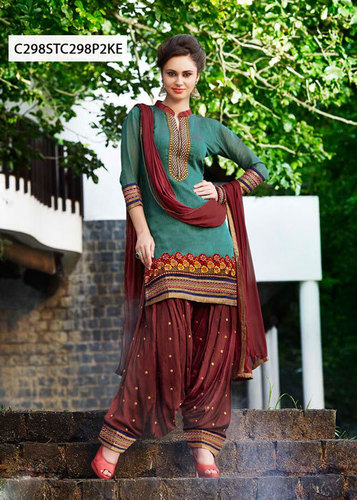 Designer Fancy Patiala Suit