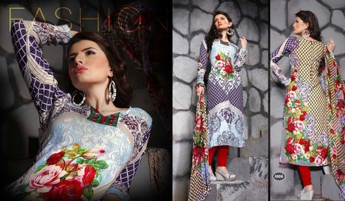 PASHMINA SUIT WITH PURE DUPATTA
