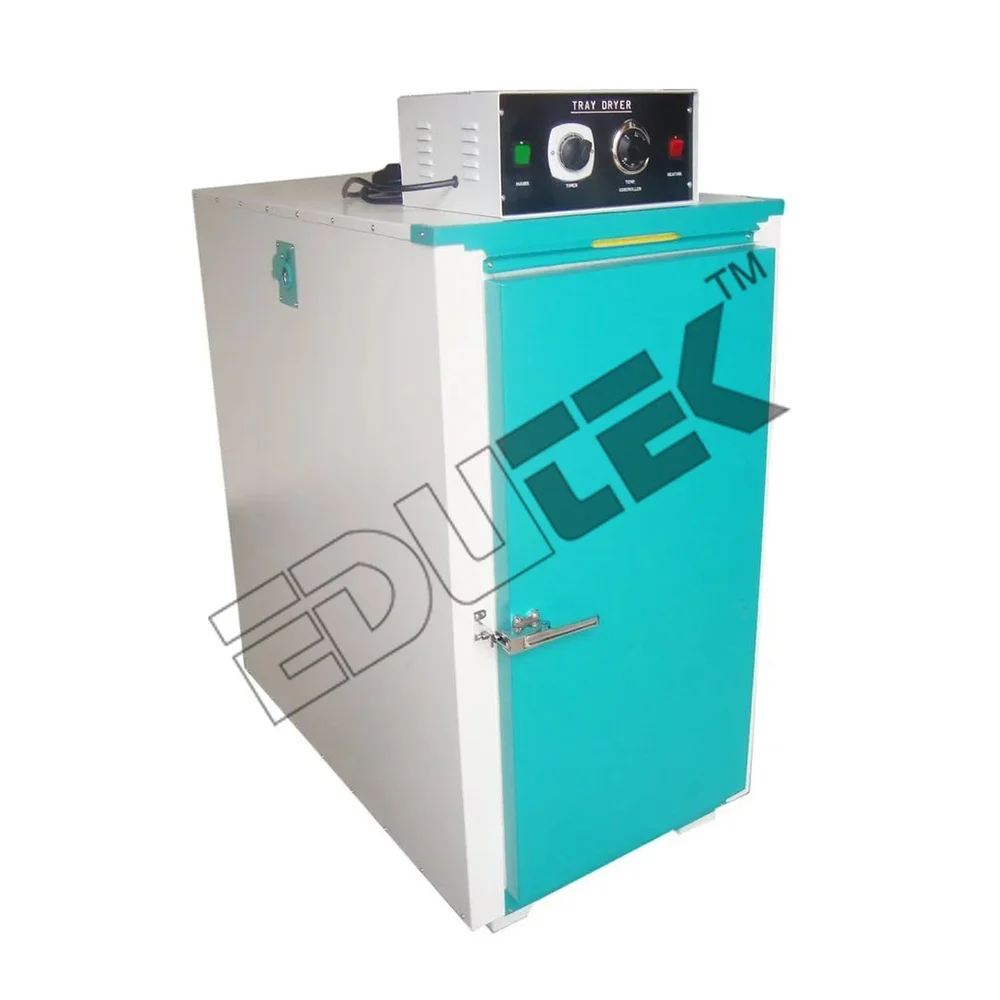 Tray Dryers Ethr-90 - Stainless Steel & Mild Steel, 600x700x800 Mm , 100 Kg/batch Capacity, Ambient To 150â°c Temperature Range, Motorized Air Circulation