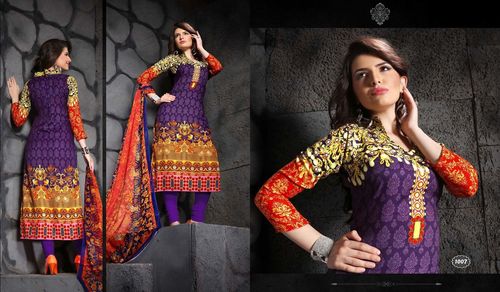 PASHMINA SUIT WITH PURE DUPATTA