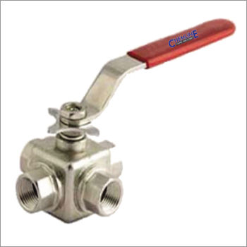 3 Way Ball Valve Screwed End