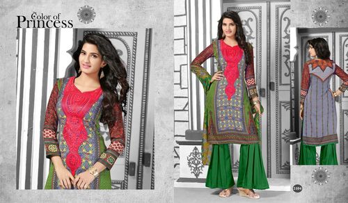 Pashmina Suits With Embroidery
