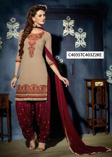 Georgette Embroidered Suits