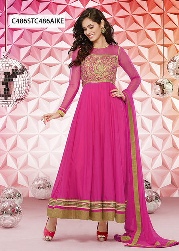 Georgette Embroidered Salwar Kameez