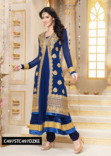 Embroidered Anarkali Salwar Kameez