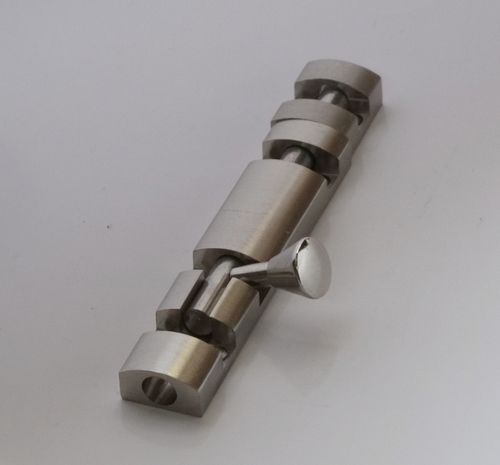 Silver Ss Finish Brass Rectangle Tower Bolt