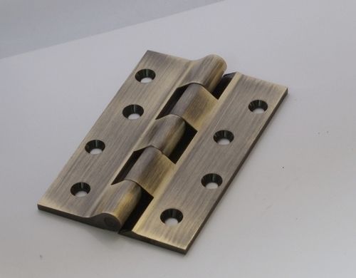 Polished Brass Railway Hinges