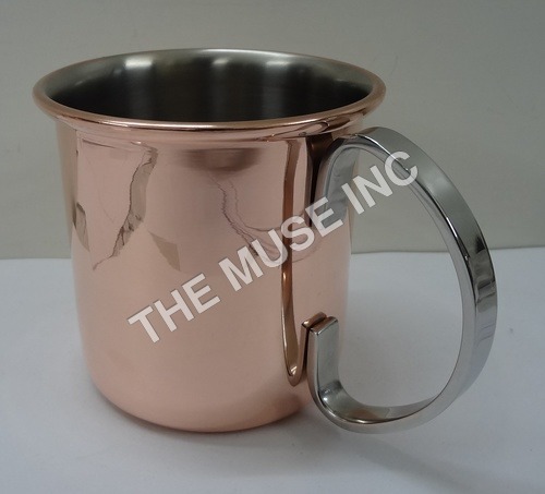 Copper Plated Stainless Steel Mug Copper Plated Stainless Steel Mug