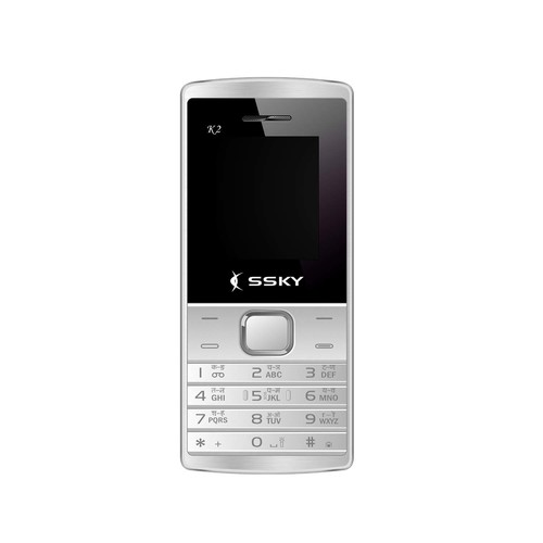 Ssky S241 Candy - Slim Plastic Body 2.4 Inches TFT Display 2 MP Camera | Bluetooth V3.0 2200mAh Battery FM Radio Dual SIM Support