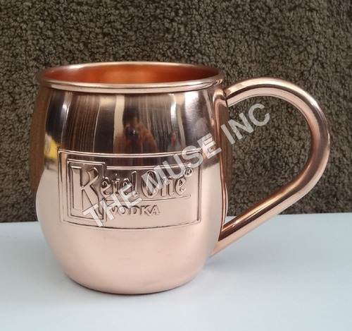Custom Embossed Ketelone Copper Mug