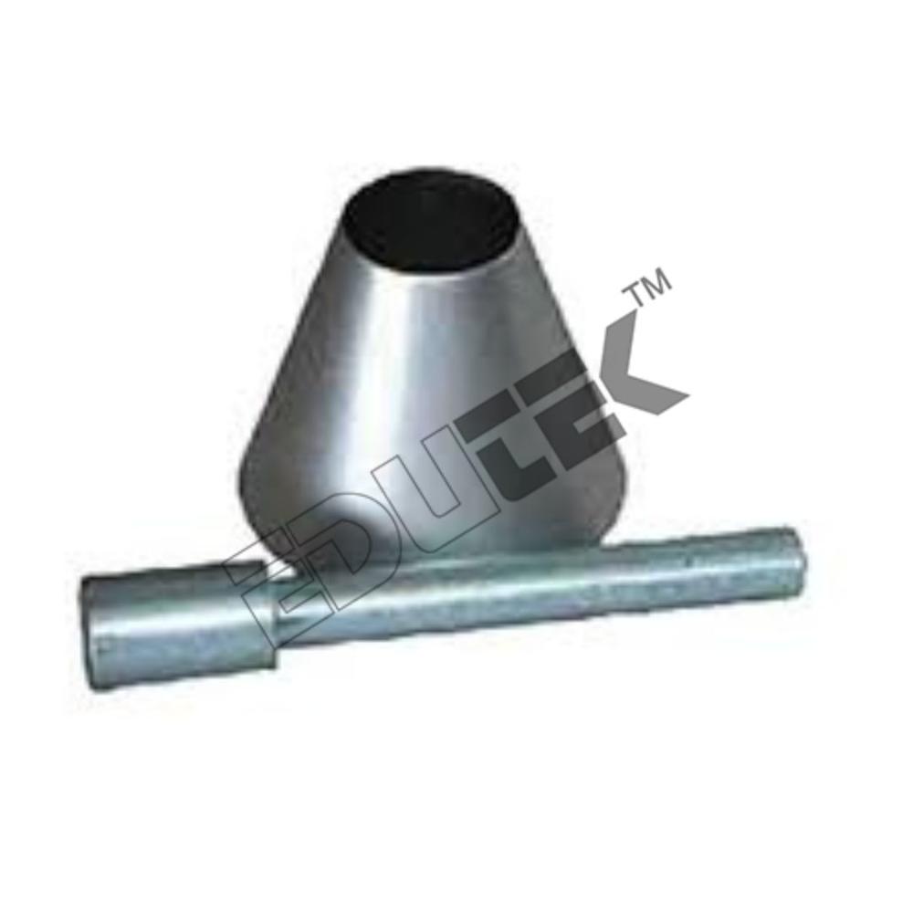 Sand Absorption Cone And Tamper - High-quality Steel, 8 Inches Tall , Durable And Precise Measurements For Accurate Sand Testing