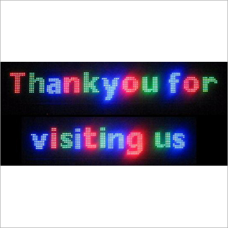 Moving LED Display Boards