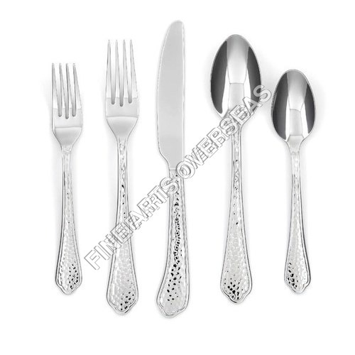 Hammered Flatware Set