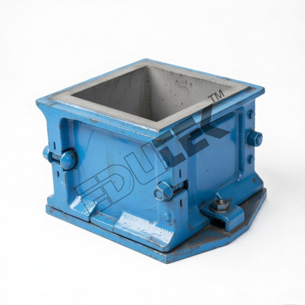 Cube Mould With Base Plate Equipment Materials: Ms
