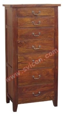 Wooden 7 Drawer Chest