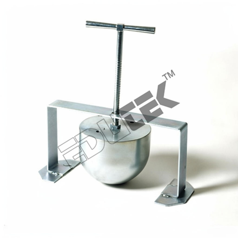 Kelley Ball Penetration Apparatus - Steel Blade 200 Mm, Hardwood Handle, 210 Gms, Green Color | Astm Compliance For Material Testing