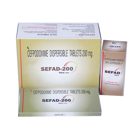 Cepfodoxime Proxetil Dispersible Tablets & Syrup