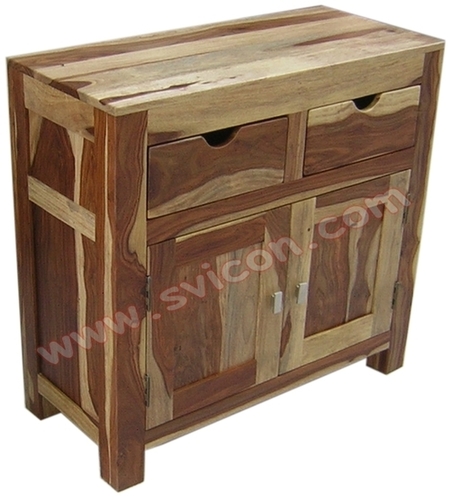 Wooden Sideboard 2 Drawer 2 Door