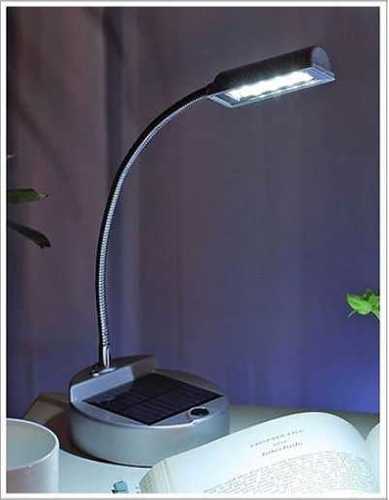 solar table lamp