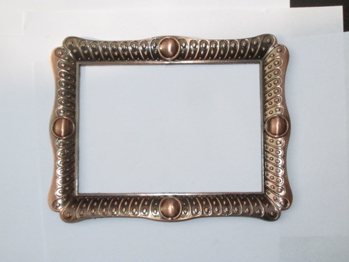 7284 - Metal Alloy 8x6 Inches Silver | Elegant Design, Durable Frame, Wall Mount