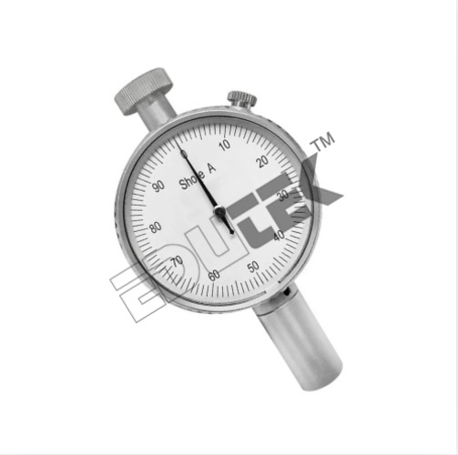 Shore A Hardness Tester - 0-100 HA Test Range High Resolution with Handy Operation - Compact 115x60x25 mm Design