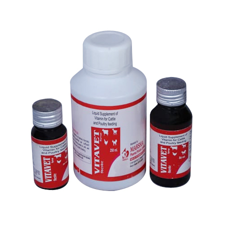 Liquid Supplement of Vitamin for Cattle & Poultry