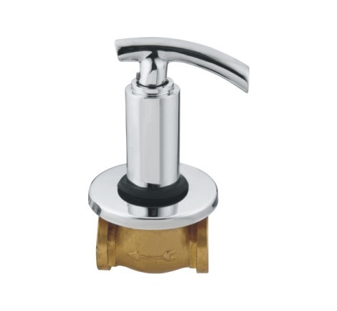 Concealed Stop Cock 20mm - Brass Metal, Chrome Plated, Ceramic Cartridge | Durable, Leakproof, Easy Install, Reliable Water Control
