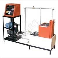 Red Reciprocating Pump Test Rig