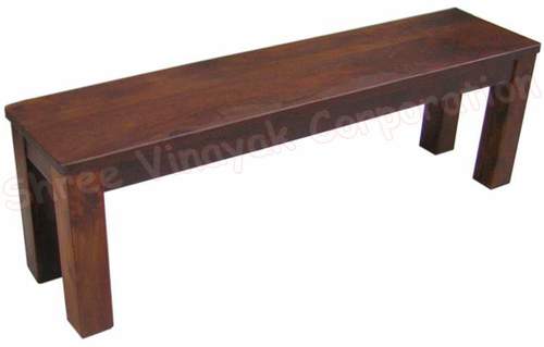 Wooden Bench Honey Color