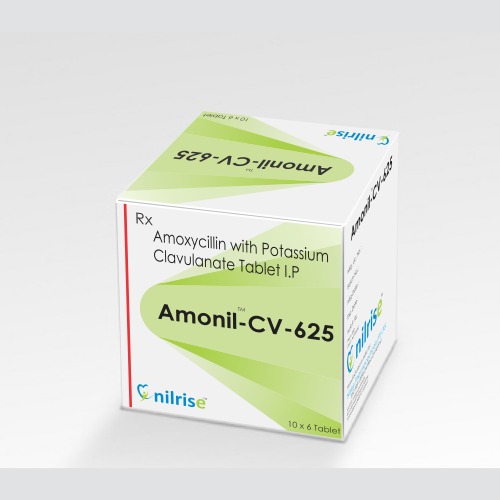 Amoxicillin 500 mg+ Clavulanic acid 125 mg Tablet