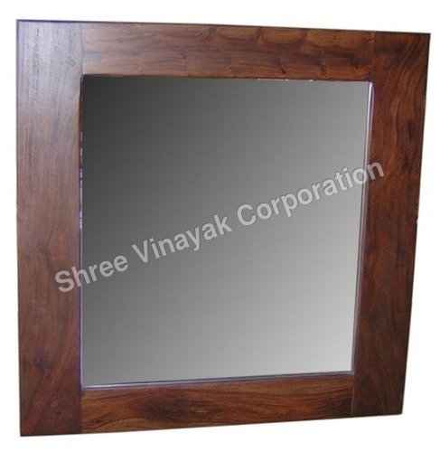 WOODEN FRAME WITH MIRROR