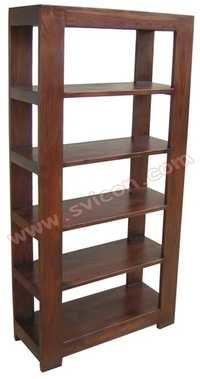 WOODEN BOOK RACK