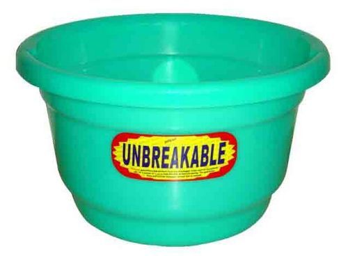 Unbreakable Plastic Tub