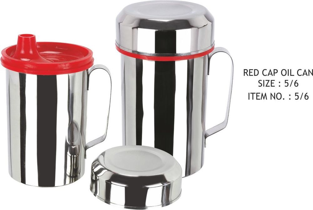 Red Cap Oil Can