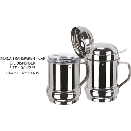 Indica Transparent Cap Oil Dispenser