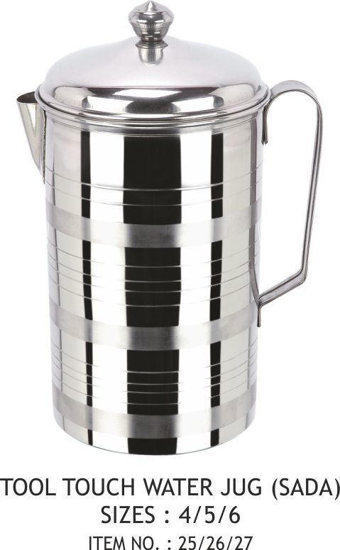 SS Ribbed Water Jug