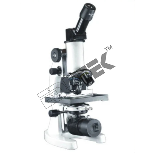 Medical Pathological Microscopes - Monocular, 45â° Viewing Head, Quadruple Nosepiece, Achro Objectives 4x-100x, 120x120mm Mechanical Stage, Led Light Source | Moveable Abbe Condenser, Supplied With Manual & Dust Cover