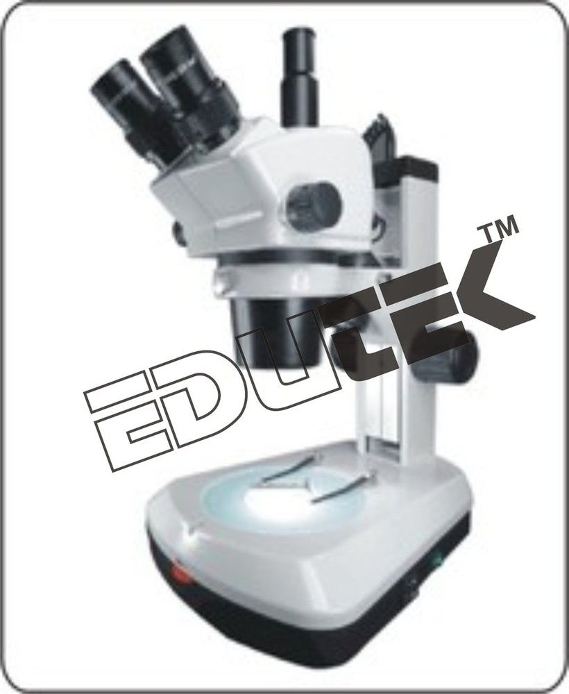 Stereo Zoom Binocular Microscope - High Magnification Optics | Perfect for Scientific Observation, Labs, and Education