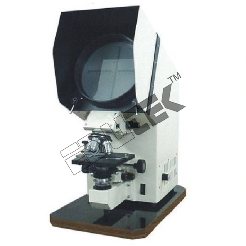 Advance Projection Microscope Etms-148 - 195 Mm Graduated Screen, 360â° Rotatable Screen-head | 5x To 40x Objective Magnification, Built-in Base Illuminator
